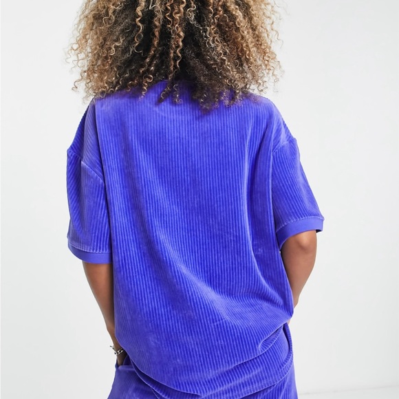 Nike Blue Velour Lounge Set - Picture 6 of 11